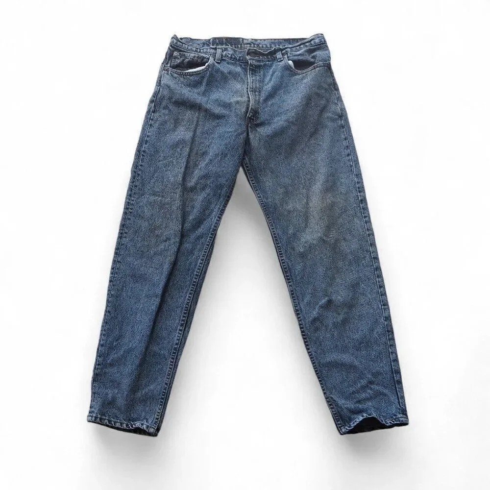Levi Strauss & Co 550 Vintage 90s Made in‎ USA 100% Cotton Jeans Men's 36 x 32